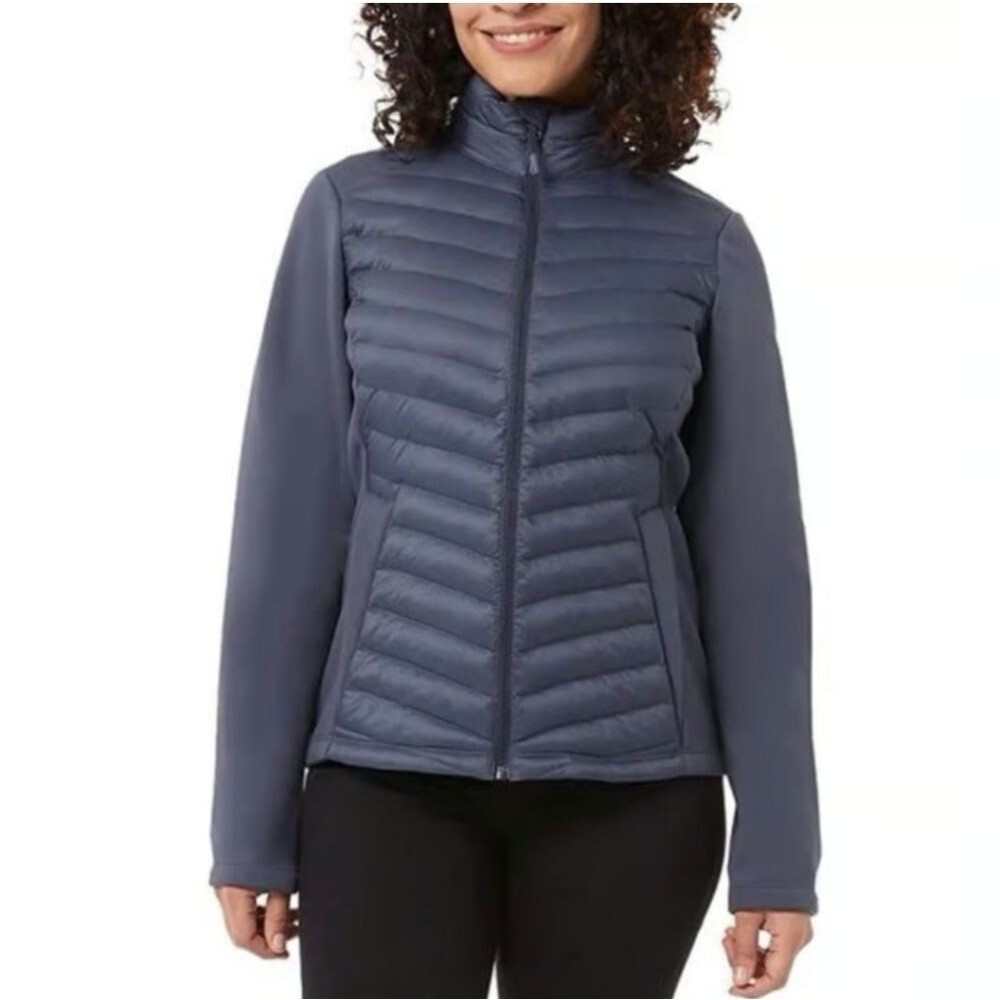 EUC like new 32 Heat women's fleece quilted liner warm puffer jacket coat XXL